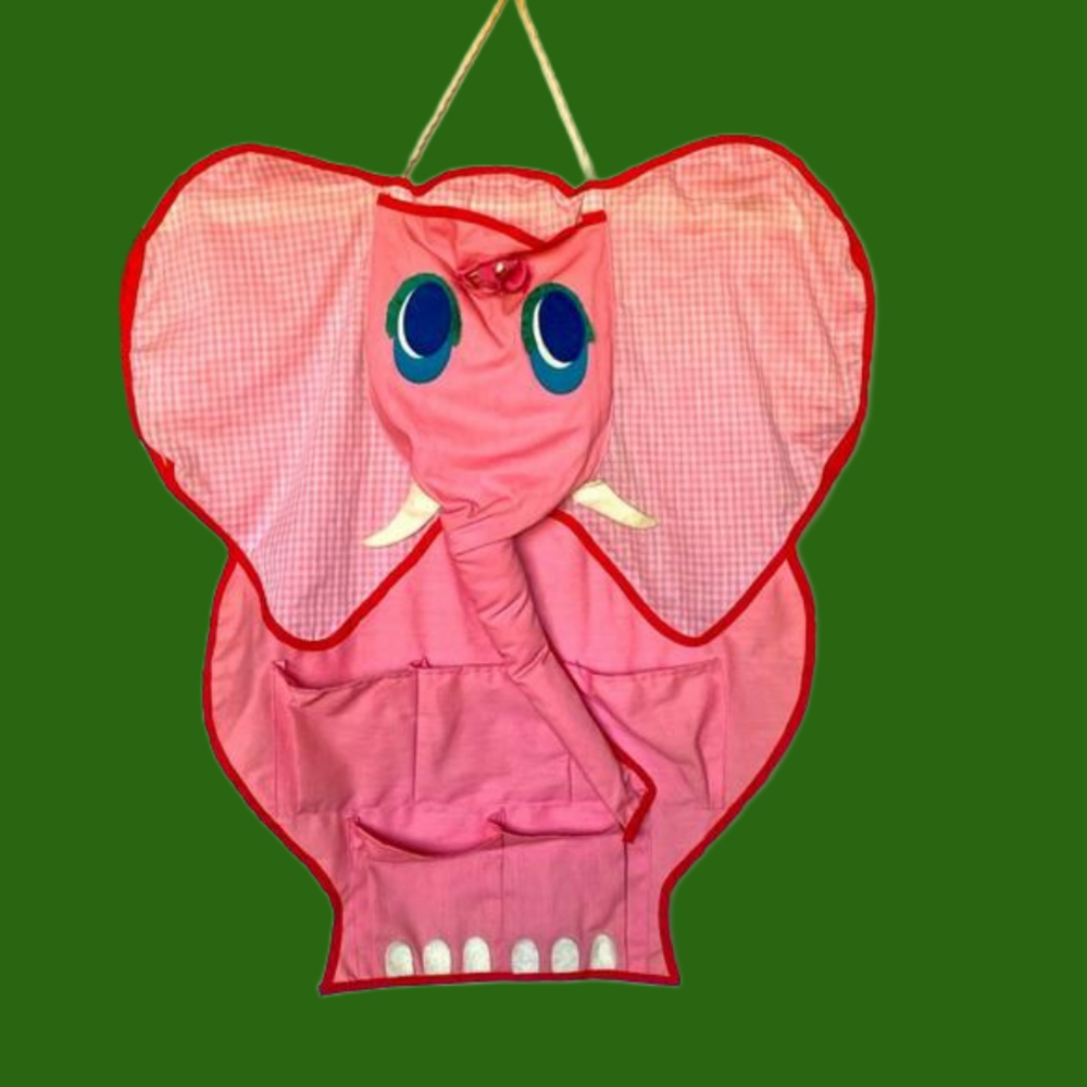 Vintage Elephant 🐘 Nursery Organizer